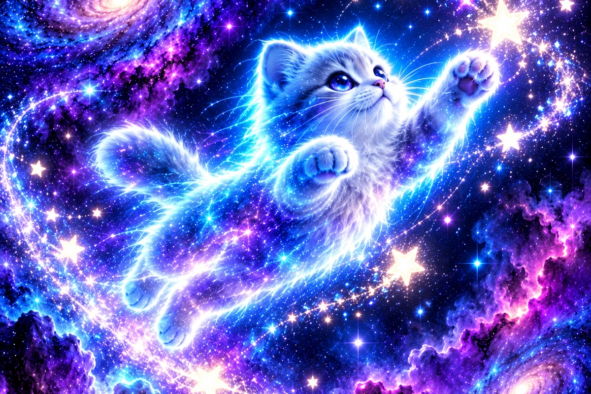 SOULCAT reaching for a bright star